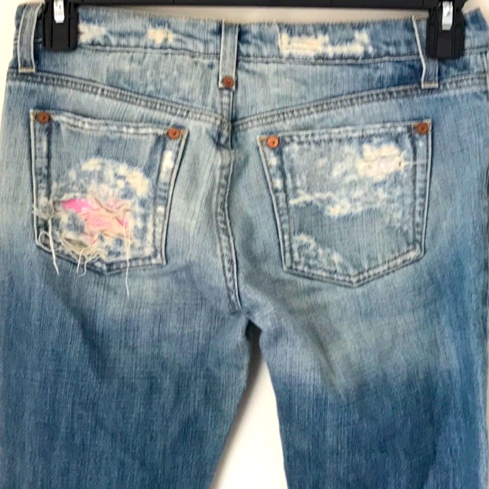 Joe’s jeans vintage 1971 series size 28 EUC cobain embroidered